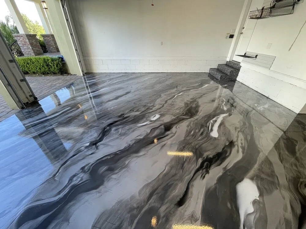 metallic epoxy flooring rancho cucamonga